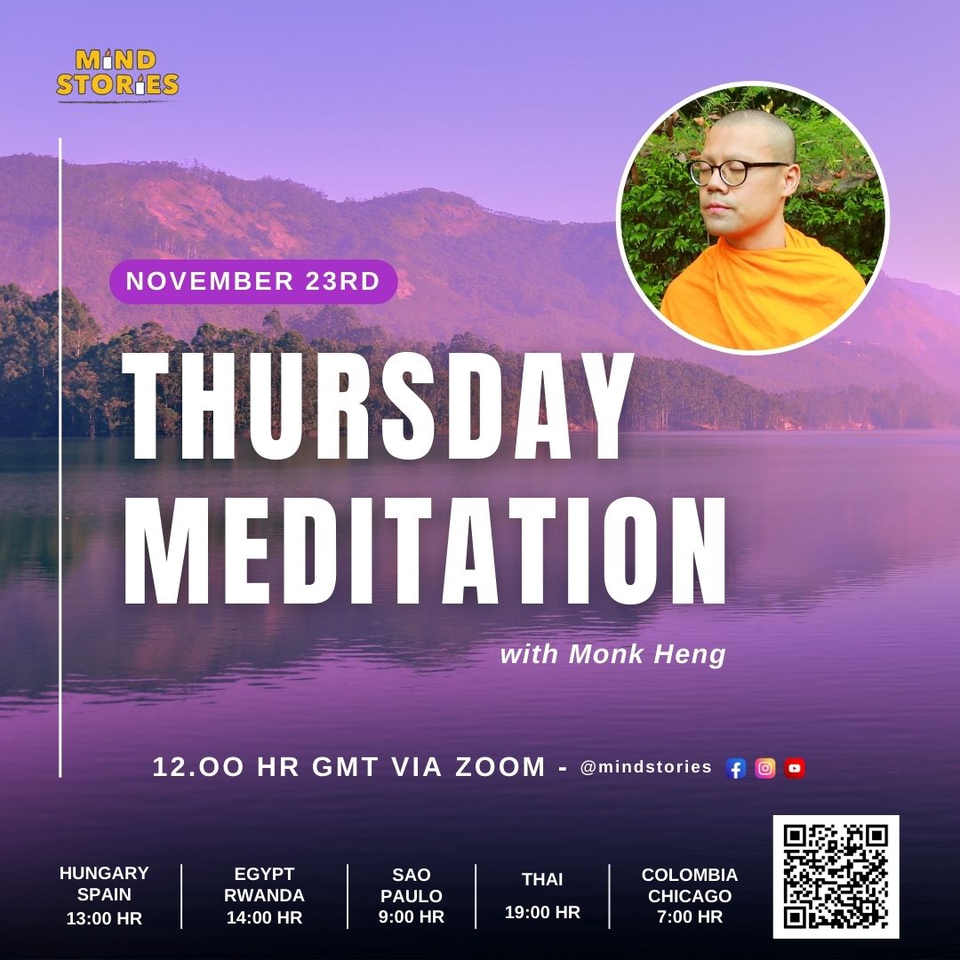 image from Thursday Meditation with Monk Heng