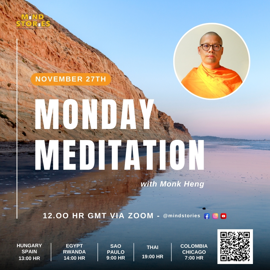 image from Monday Meditation with Monk Heng