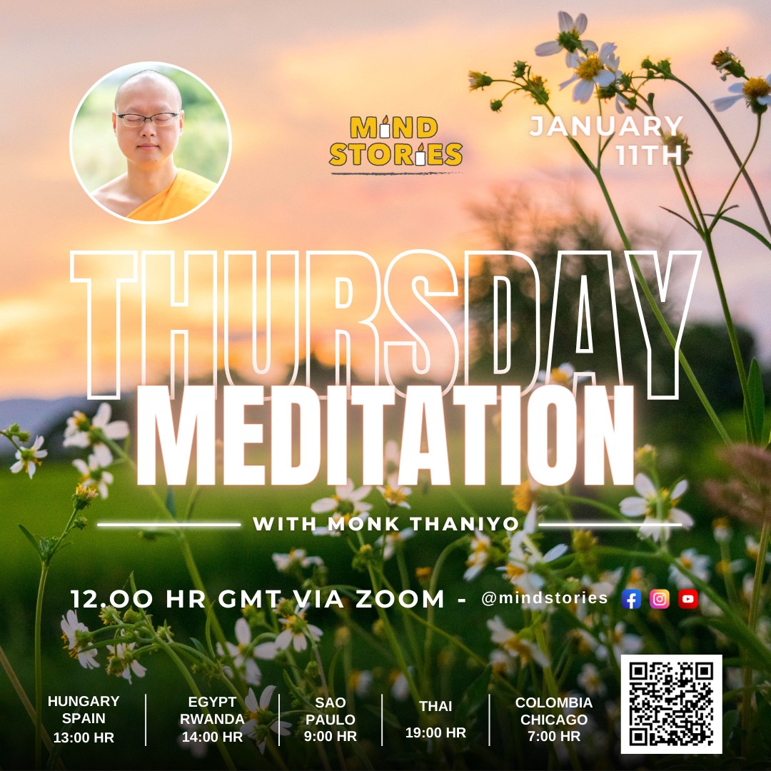 image from Thursday Meditation with Monk Thaniyo