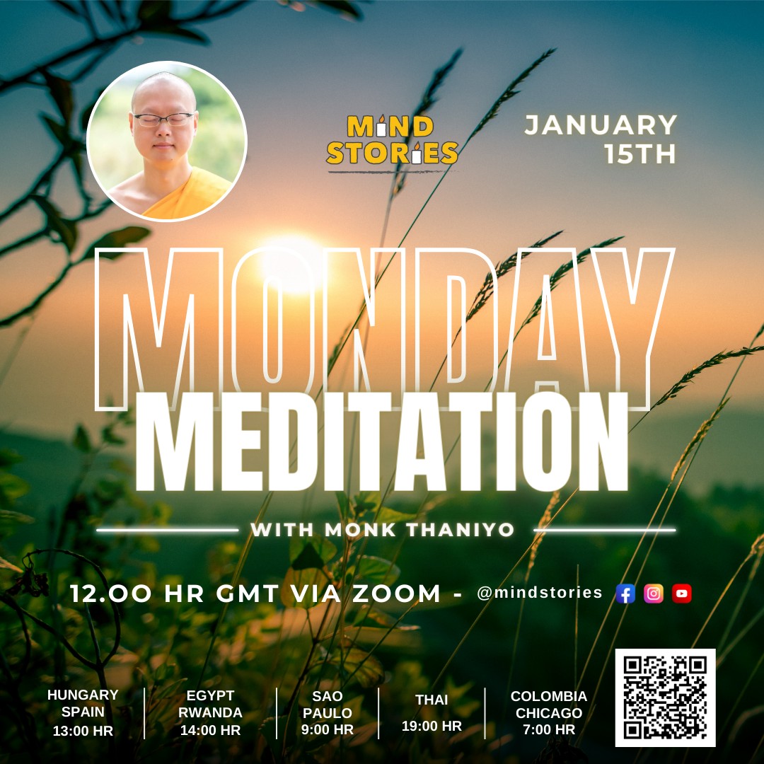 image from Thursday Meditation with Monk Thaniyo