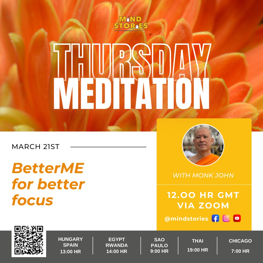 image from Thursday Meditation with Monk John: BetterMe for better focus