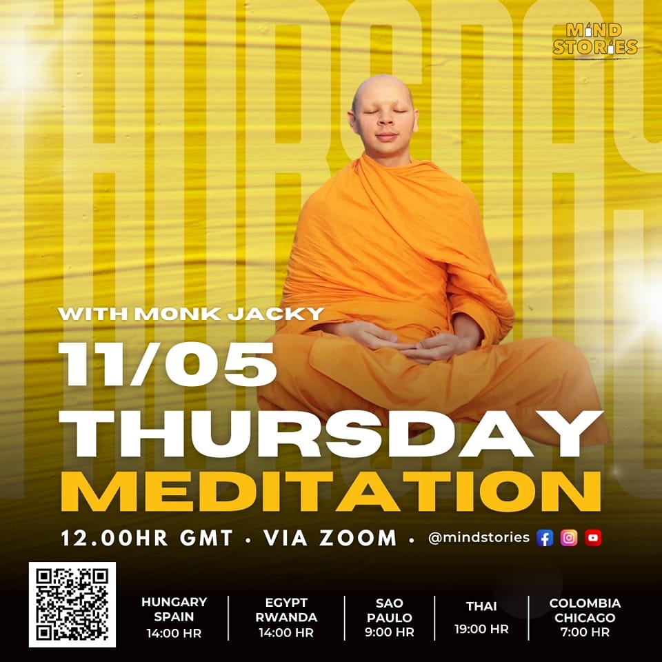 image from Thursday Meditation with Monk Jacky