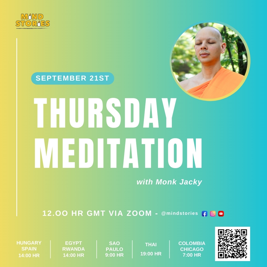 image from Thursday Meditation with Monk Jacky