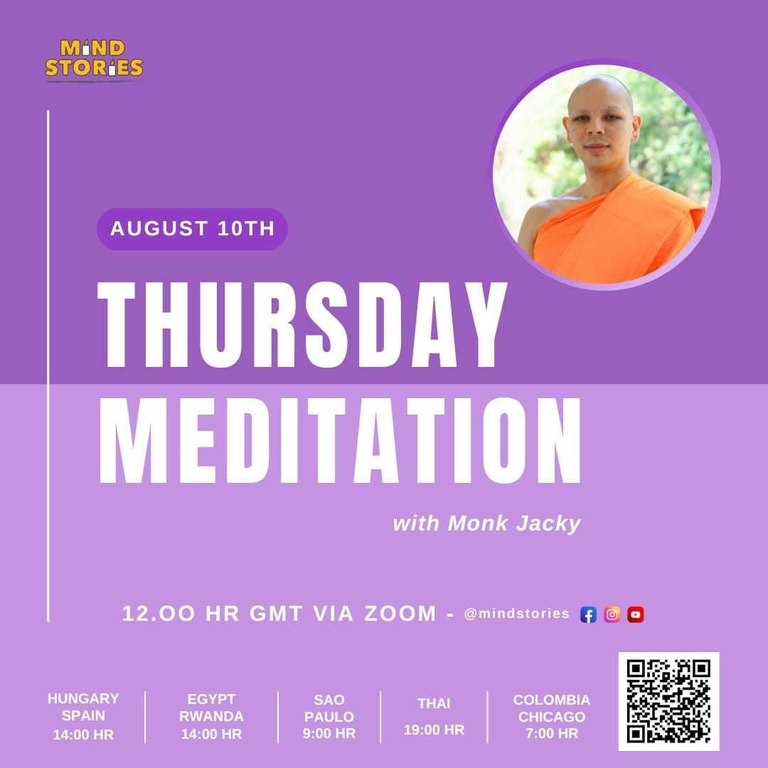 image from Thursday Meditation with Monk Jacky