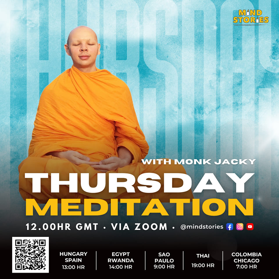 image from Thursday meditation session with Monk Jacky 