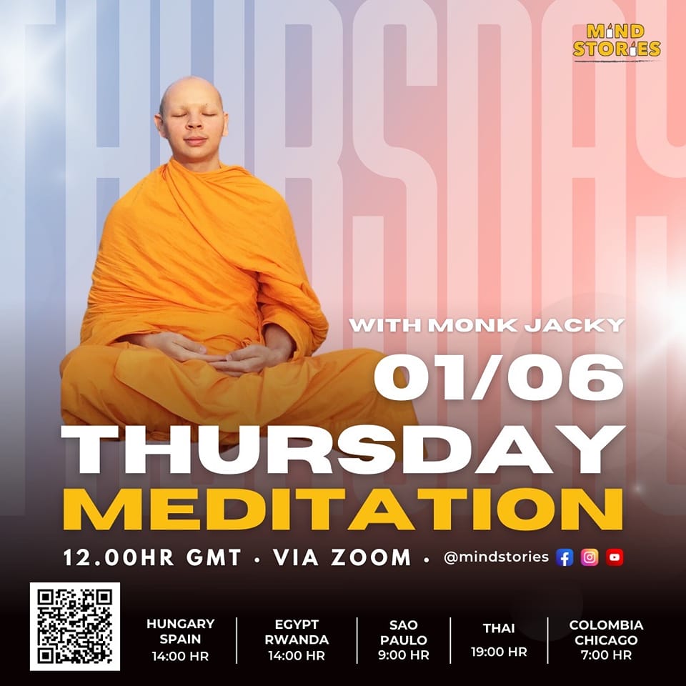 image from Thursday Meditation with Monk Jacky