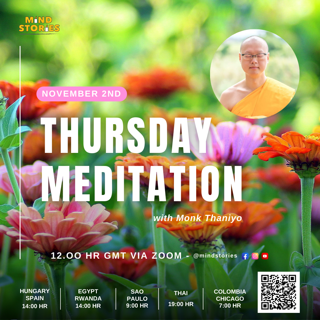 image from Thursday Meditation with Monk Thaniyo