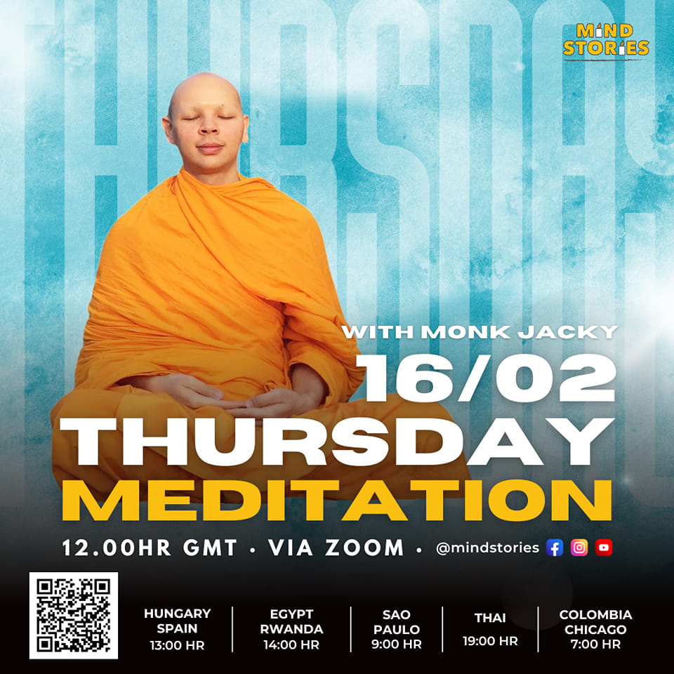 image from Thursday  meditation session with Monk Jacky 