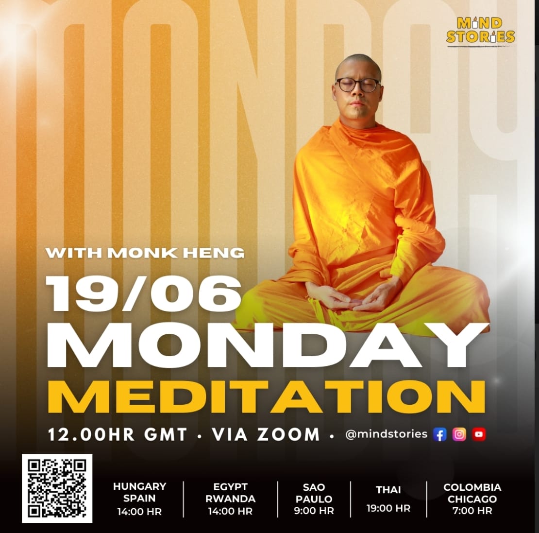 image from Monday Meditation with Monk Heng