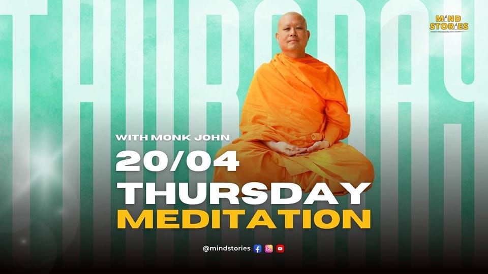 image from Thursday meditation session with Monk John