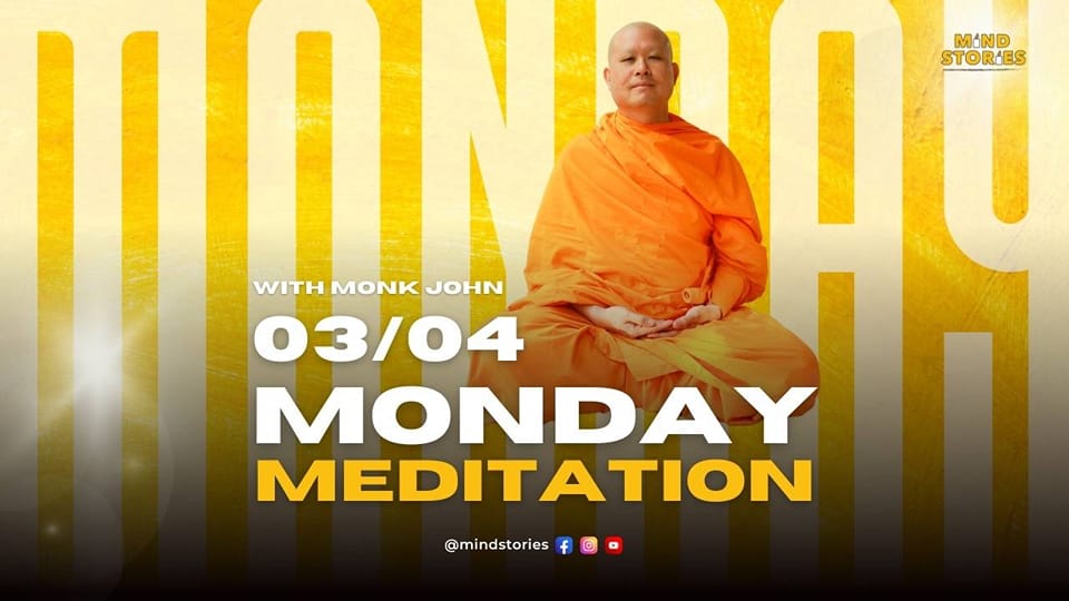 image from Monday meditation session with Monk John