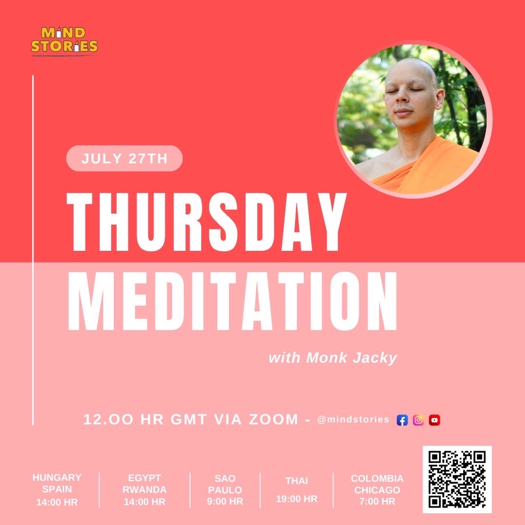 image from Thursday Meditation with Monk Jacky