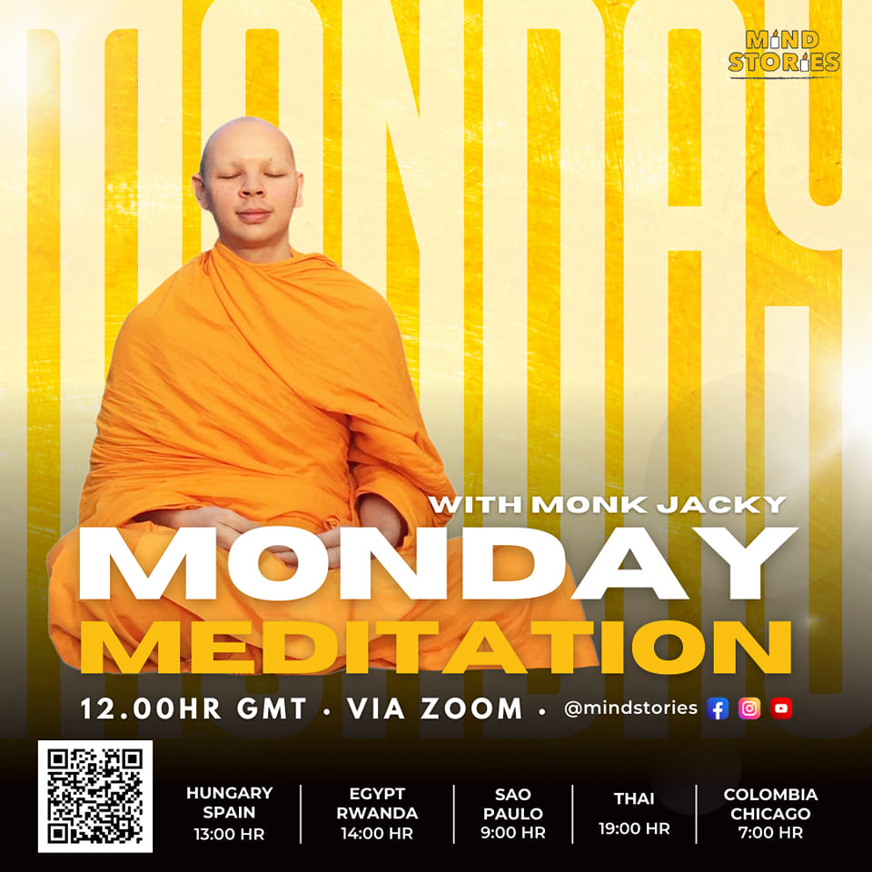 image from Monday  meditation session with Monk Jacky 