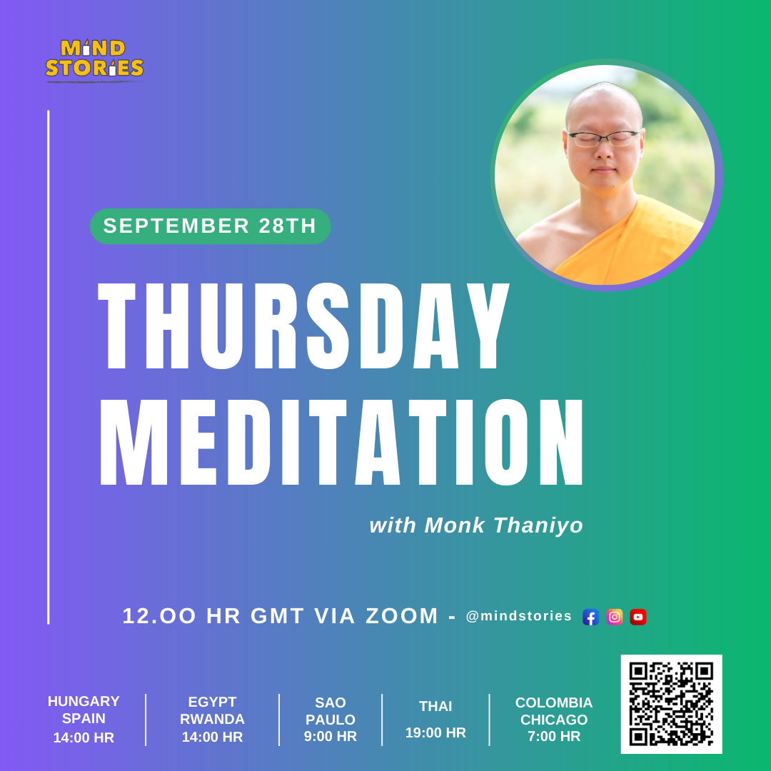 image from Thursday Meditation with Monk Thaniyo