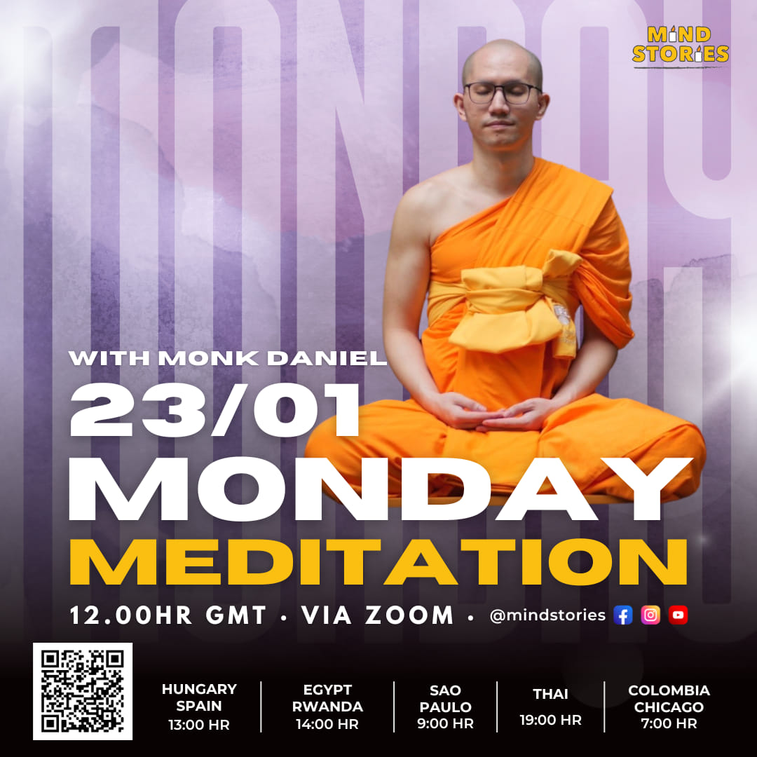 image from Monday meditation session with Monk Daniel 