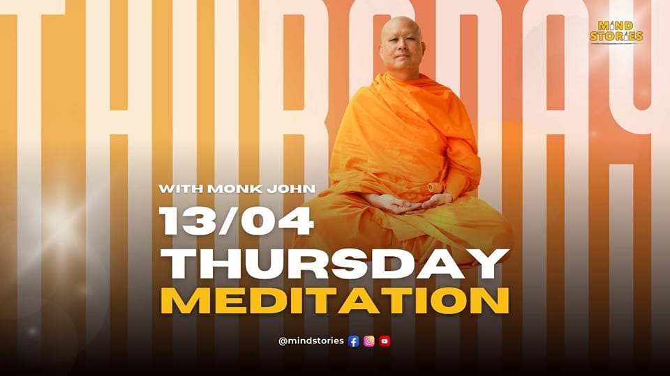 image from Thursday meditation session with Monk John