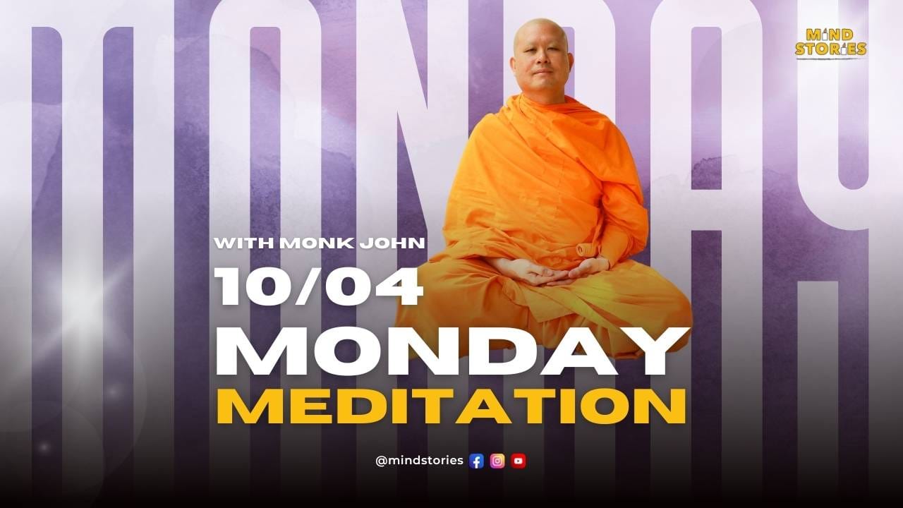 image from Monday meditation session with Monk John
