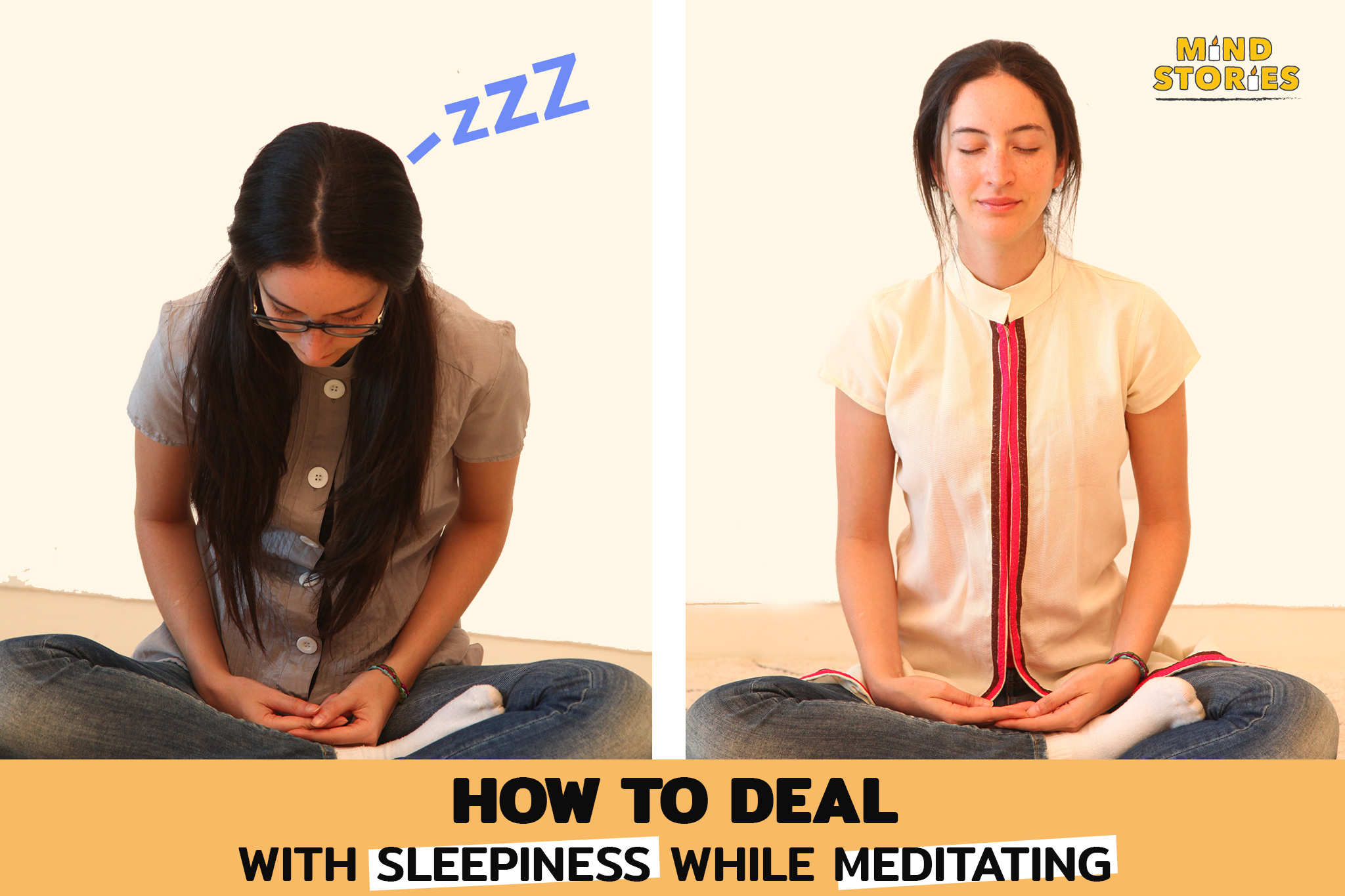 image from How to deal with the sleepy mind while meditating