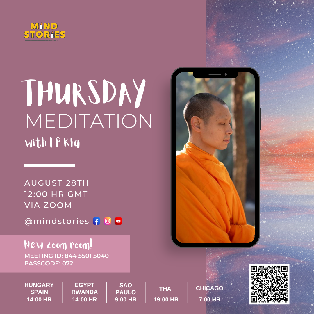 Thursday Meditation with Monk Kla