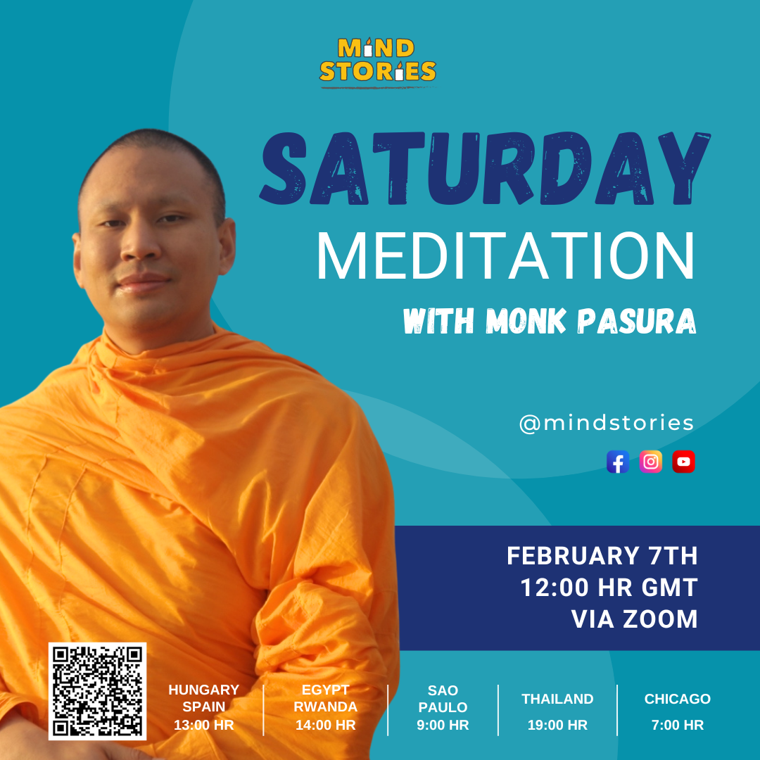 Saturday Meditation with Monk Pasura