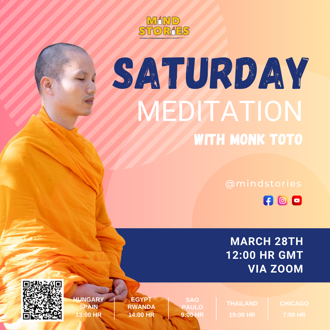 image from  Saturday Meditation with Monk Toto