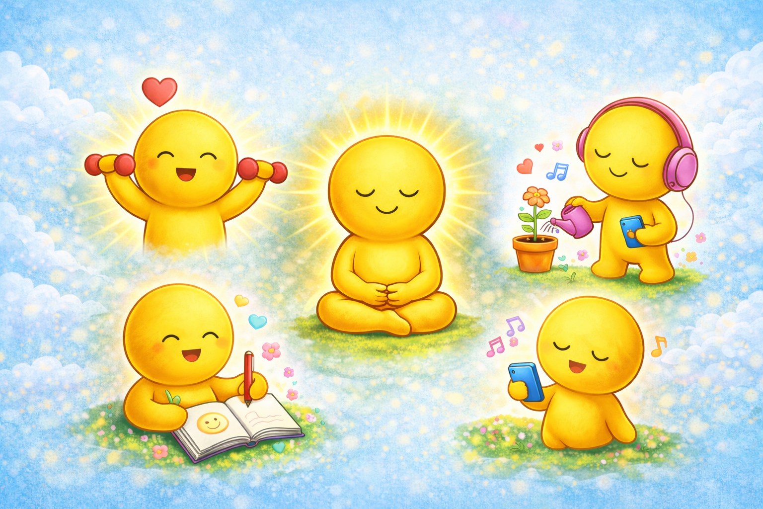 让心住在美好的地方