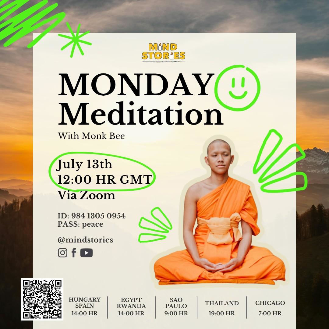image from Monday Meditation with Monk Bee