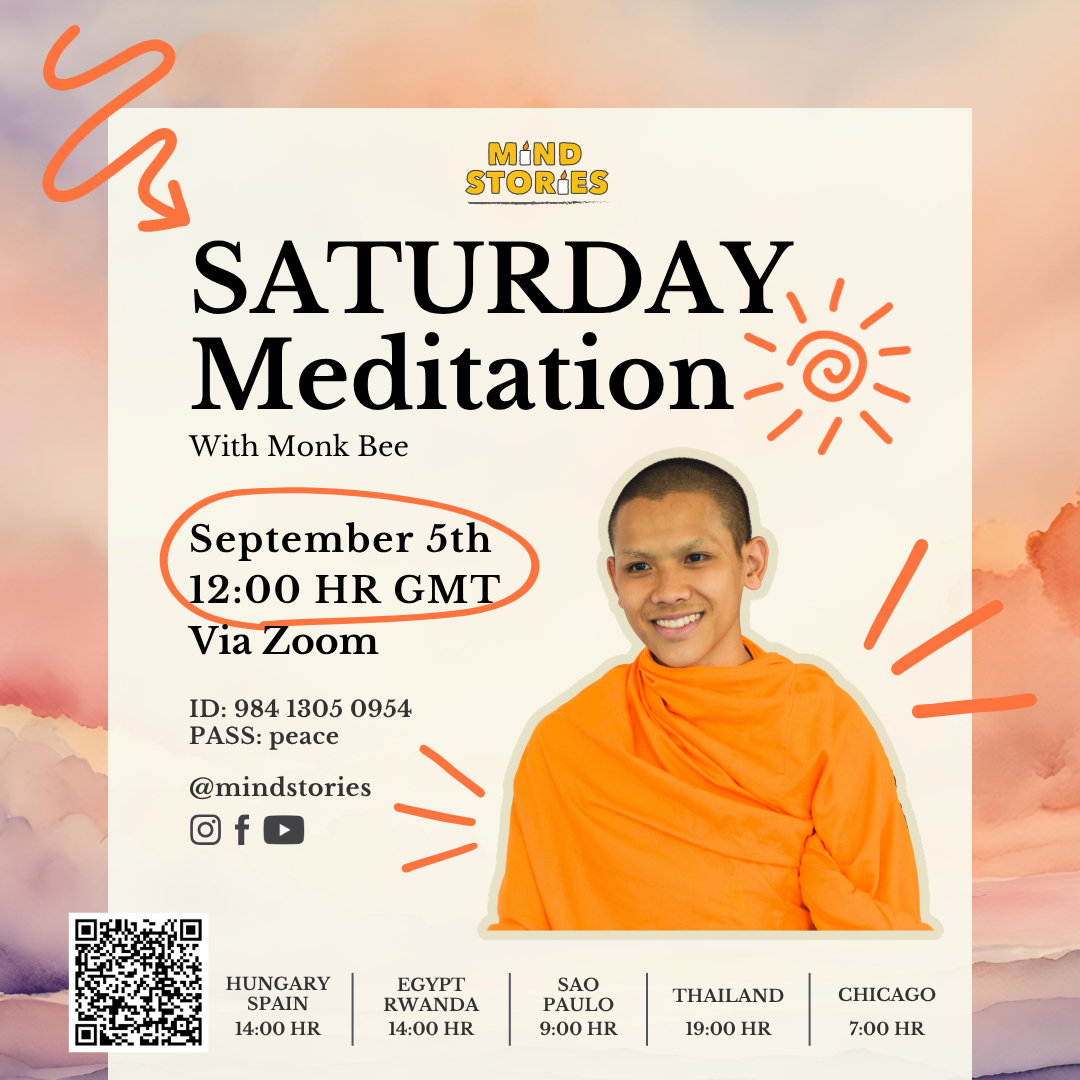 SaturdayMeditation with Monk Bee