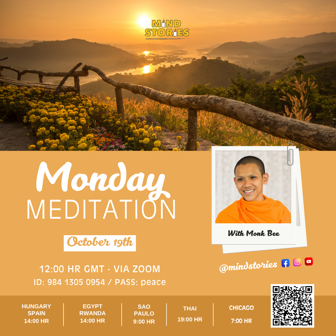 Monday Meditation with Monk Bee