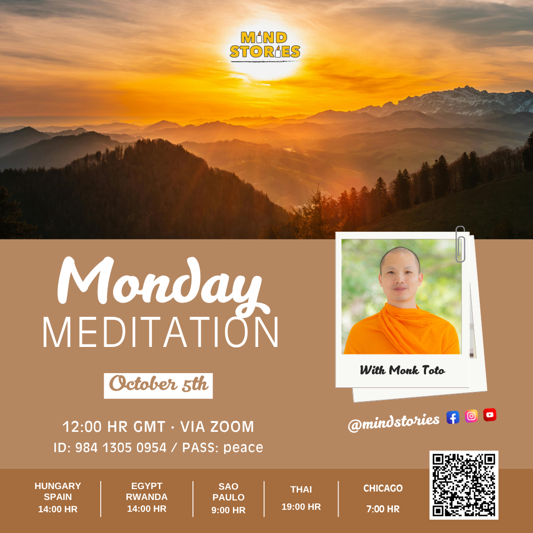 image from Monday Meditation with Monk Toto